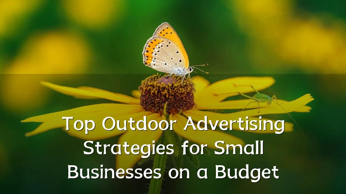Top Outdoor Advertising Strategies for Small Businesses on a Budget